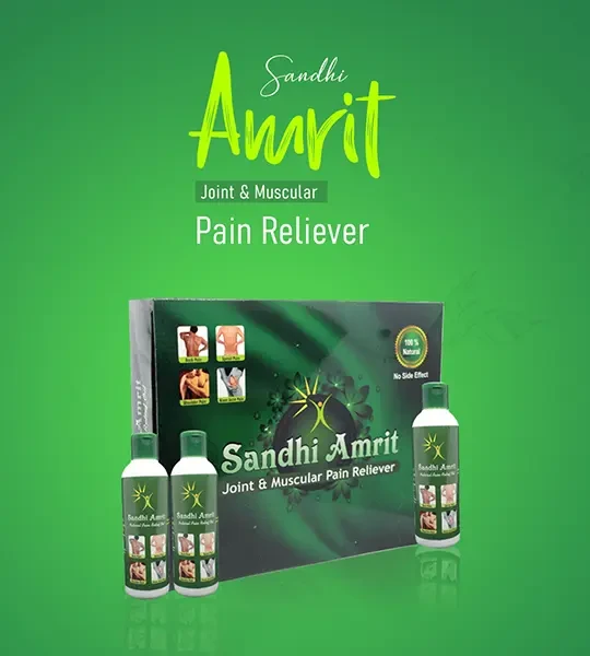 Sandhi Amrit Pain Relief Oil | Herbal Ayurvedic Joint Care